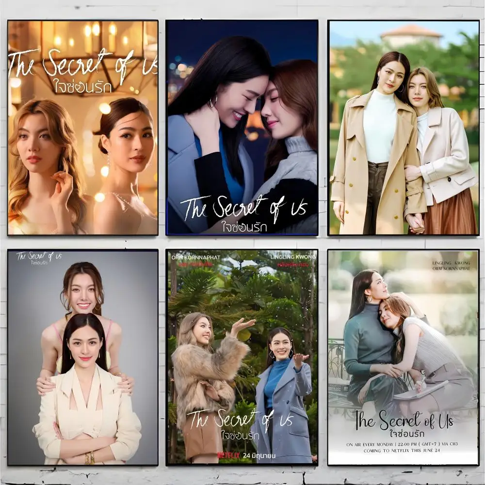 Tender Heartfelt A-The Secret Of Us F-Fahlada S-Sirilak Poster Top-tier Indoor Bar Decor Art & Household Decoration Presents