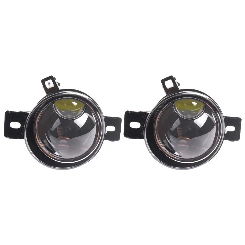 Factory 3 Inch Car Bi LED Projector Lens Fog Lights Super Bright Dual Lens 40W 6000K 3000K Fog Lamp For Nissan Car LED