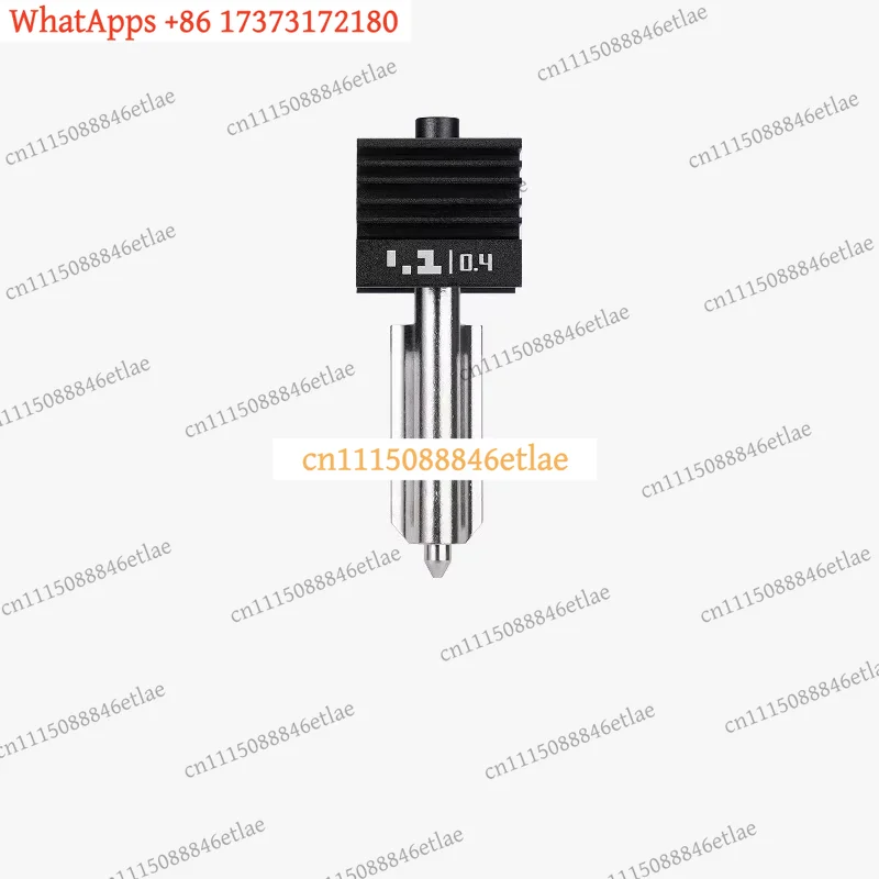 k3 Hardened Steel & Stainless Steel Nozzle (0.2/0.4/0.6/0.8mm) for Bambu Lab H2D/H2S/H2C/P2S Hotend