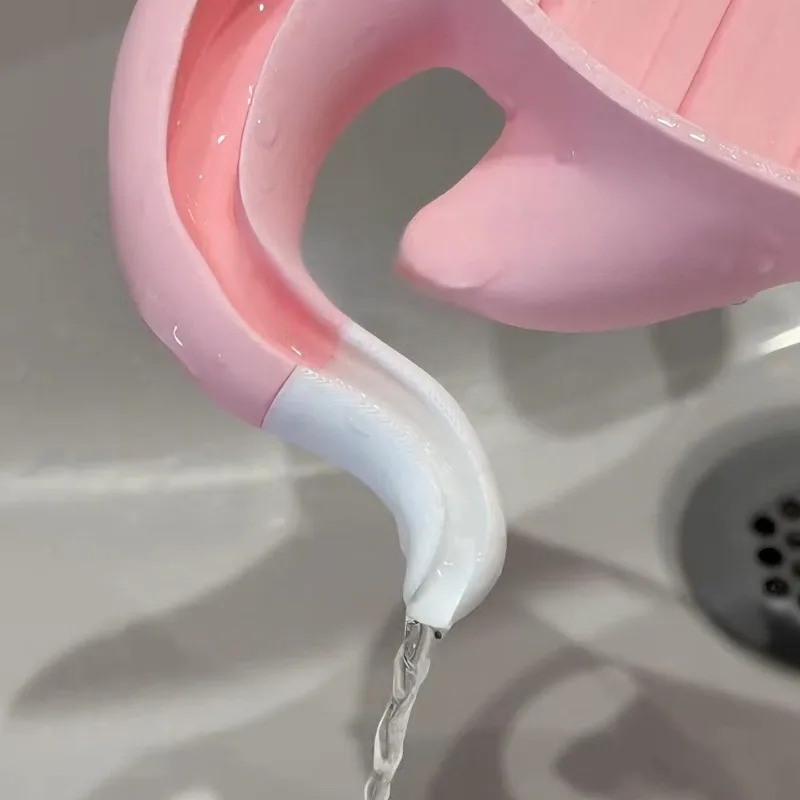 Jabonera Decorativa de Anime Pokémon Kawaii, Diseño de Drenaje con Forma de Cola de Slowpoke, Adorno de Baño de Dibujos Animados