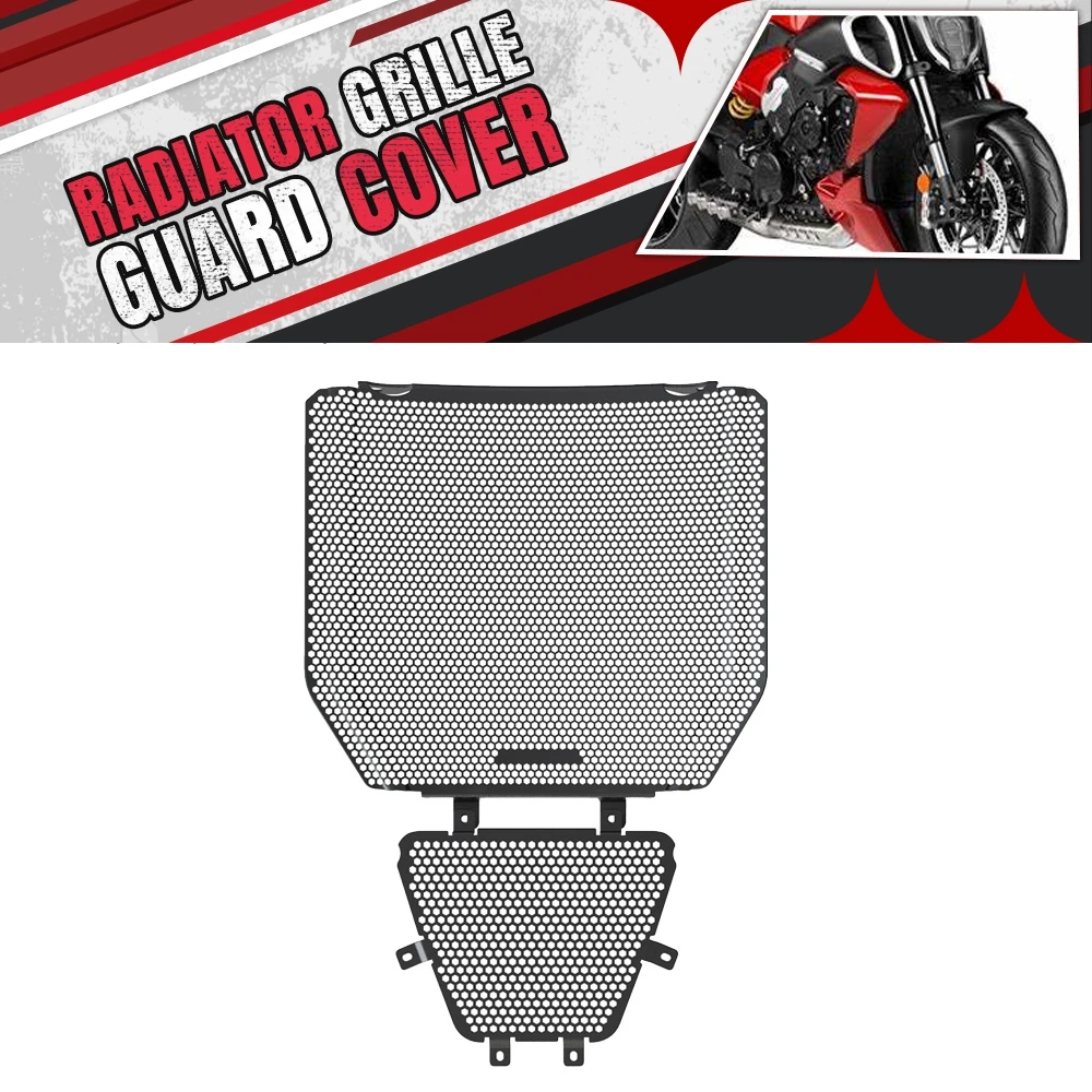 

2023 2024 2025 For Ducati DIAVEL V4 Diavel V4 DiavelV4 Accessories Radiator Guard Grille Protector Motorcycle Oil Cooler Cover