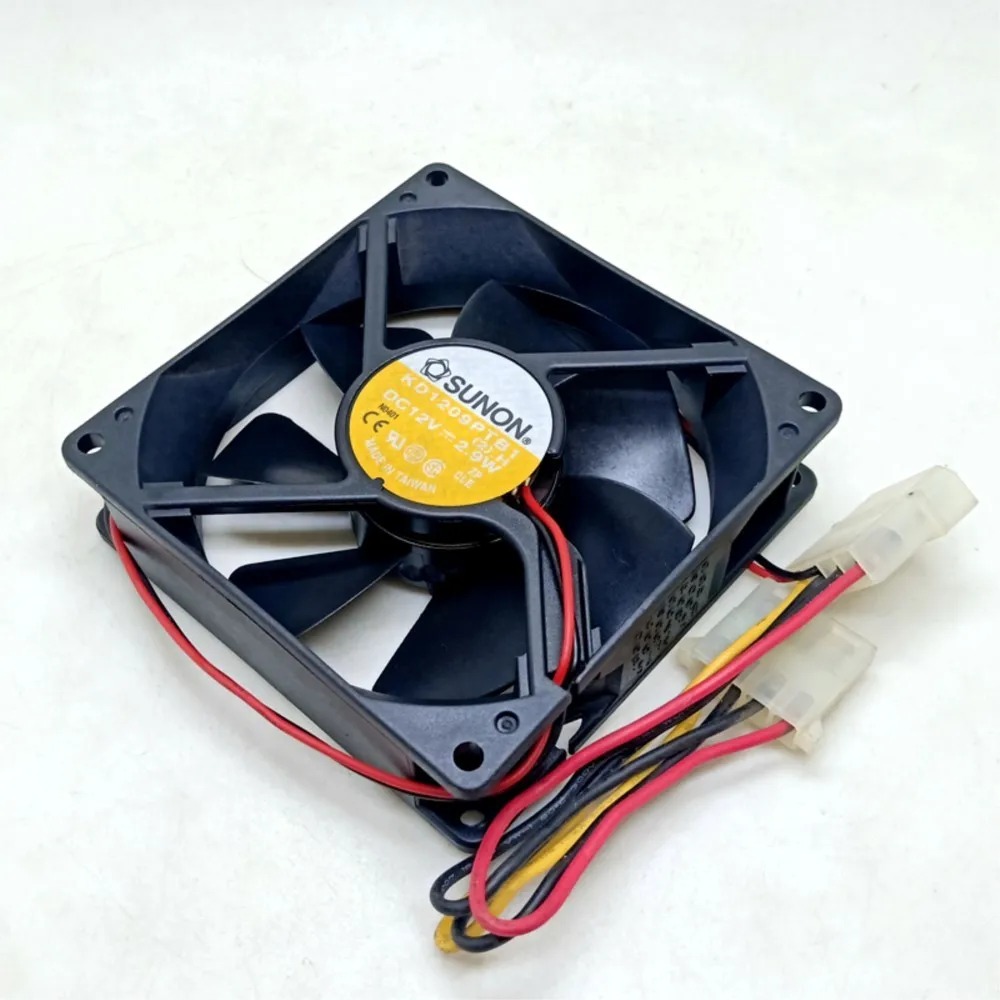 

Вентилятор 92 мм для Sunon KD1209PTB1 12V 2.9W 9025, охлаждающий, с двойным шарикоподшипником, 90x25 мм, для блоков питания, компьютерных корпусов, промышленного оборудования