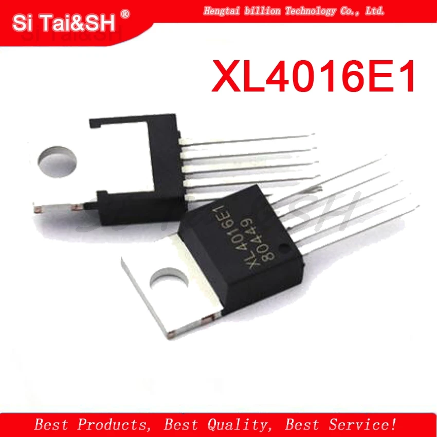 2PCS XL4016E1 XL4016 TO-220-5 4016E1 TO220-5 New and Original IC Chipset