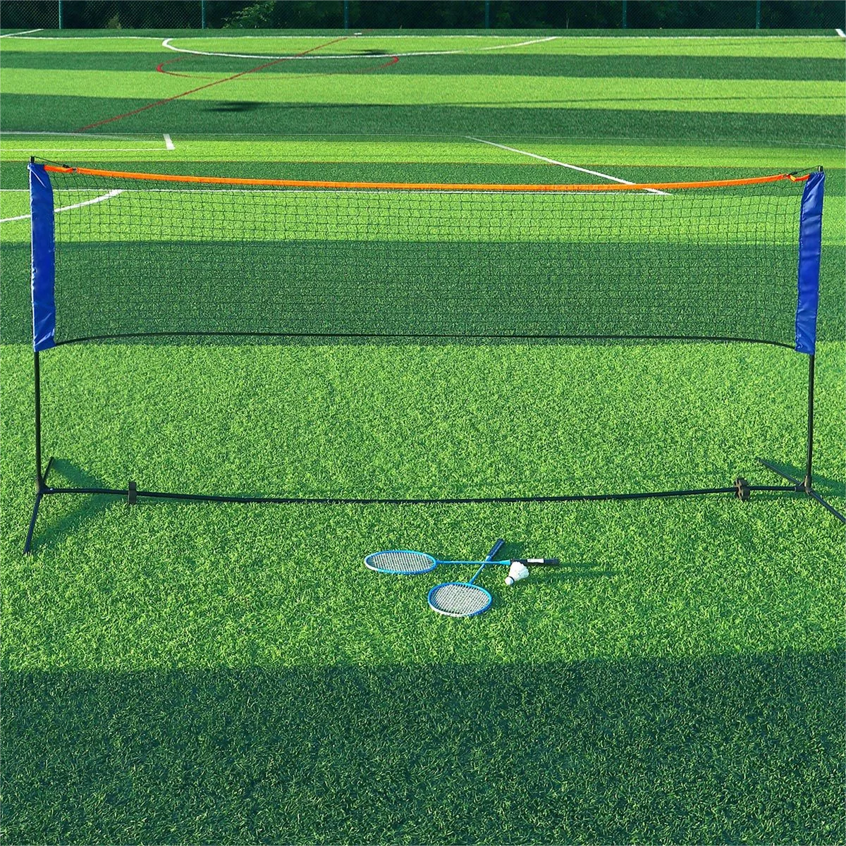 Portable Comfortable Badminton Net Indoor Outdoor with Adjustable Height for Pickleball Training Function Multifunctional Netpro