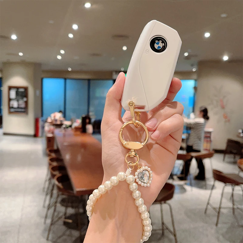 

For BMW I7 X7 G07 LCI IX I20 X1 U11 7 Series G70 G09 XM U06 G81 M3 Alloy Car Key Case Cover Protect Shell Fob Key Accessories