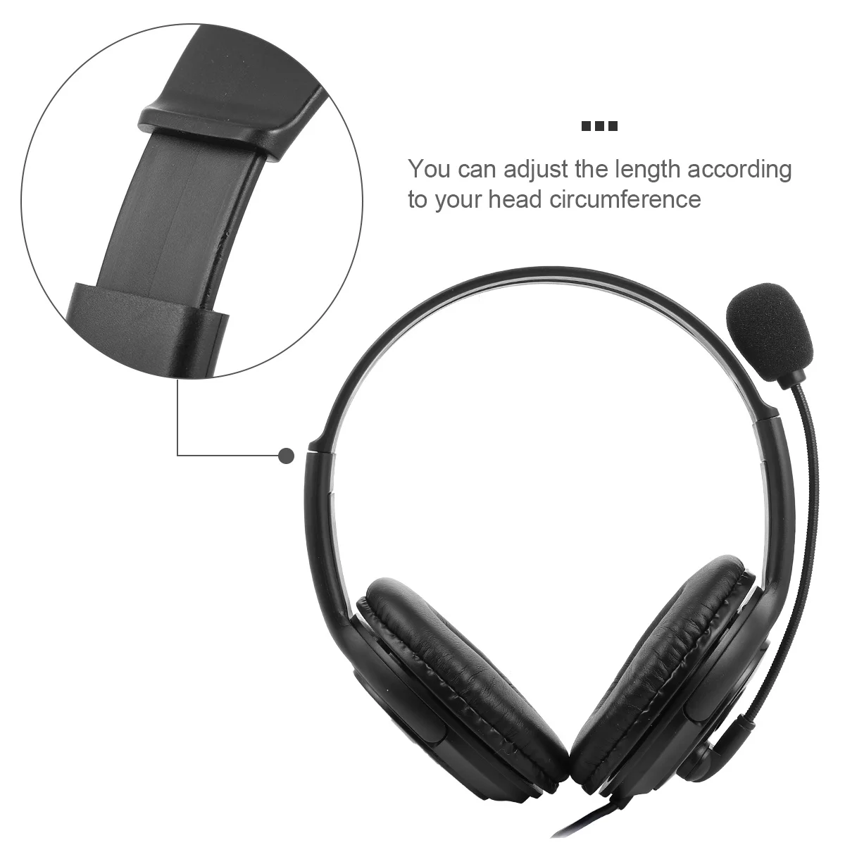 

Professional Gaming Headset Computer Earphone Head-Mounted Wired Headphone Noise Reduction Microphone Soft Cushion Stereo Game