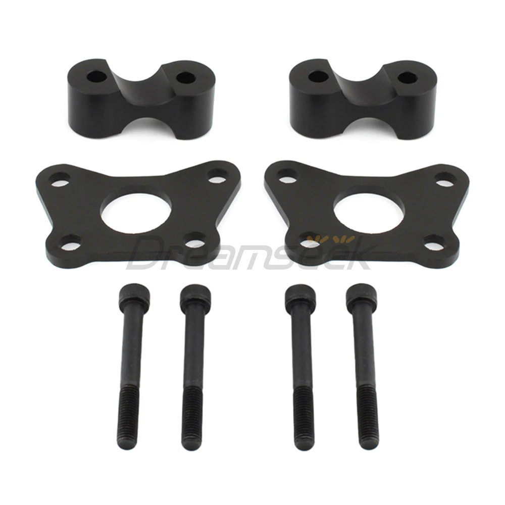 Motorcycle Handlebar Riser Clamp Adaptor for Can-Am Spyder RT RT-Limited 2020+ Spyder F3 F3-S 2015+ with Mount Bolt Kit Aluminum