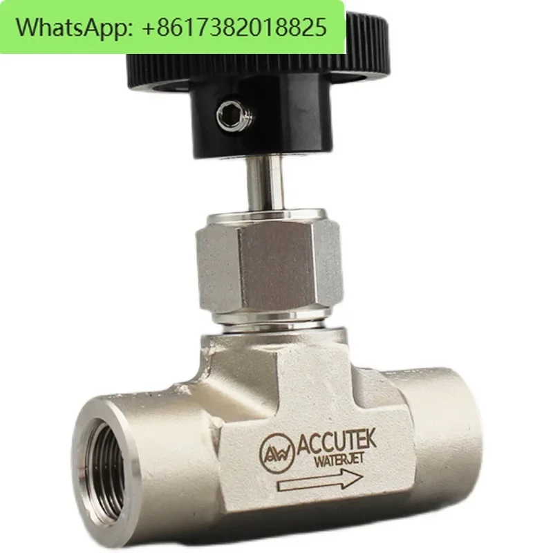 

AW 316L high-pressure needle valve, 2-point internal thread needle valve, needle flow control valve, instrument and instrument