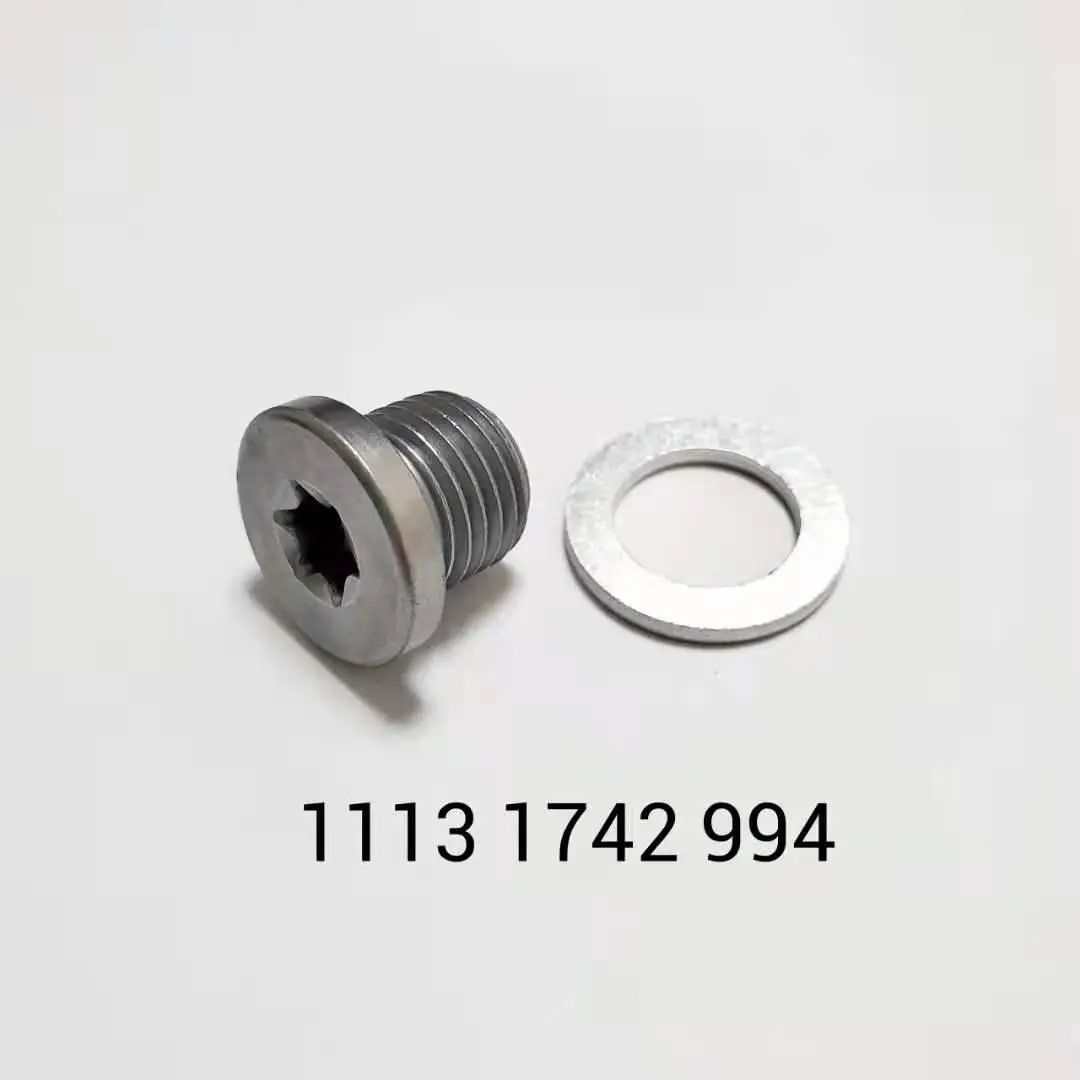 STZT 11131742994 Engine Oil Drain Plug For BMW E87 E46 E90 E91 E34 E39 E38 E31 X5 E53 E85 1113 1742 994