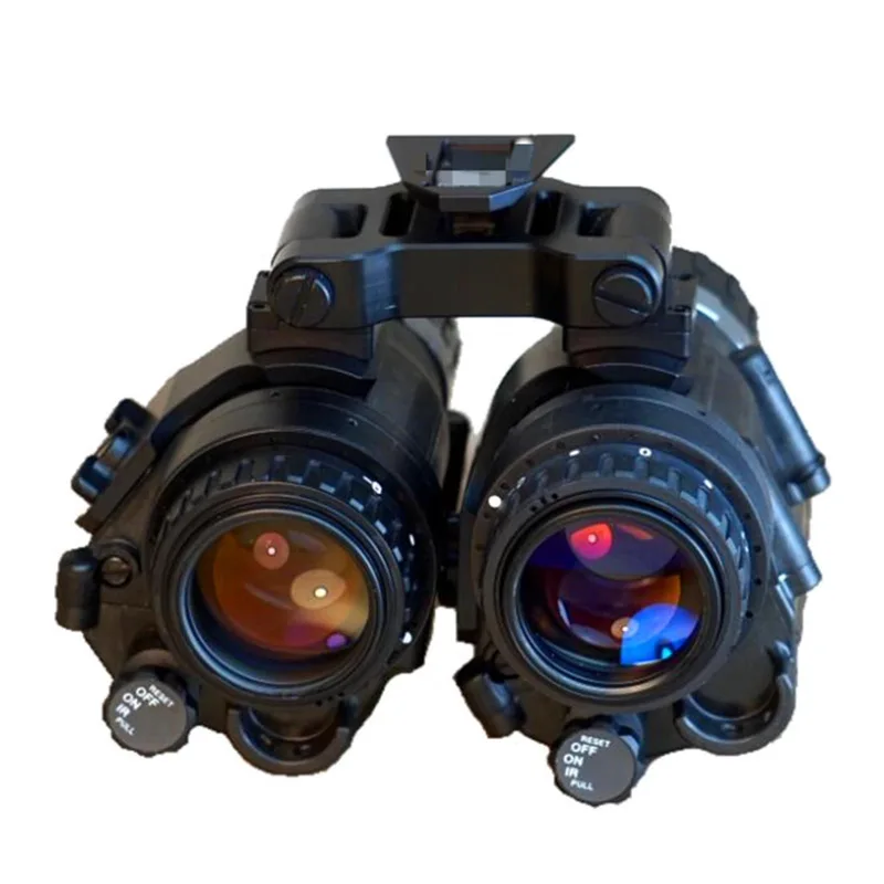 Tactical night vision model dual 14 brackets, metal J arm brackets, adapted to Dual PVS-14 binocular night vision brackets