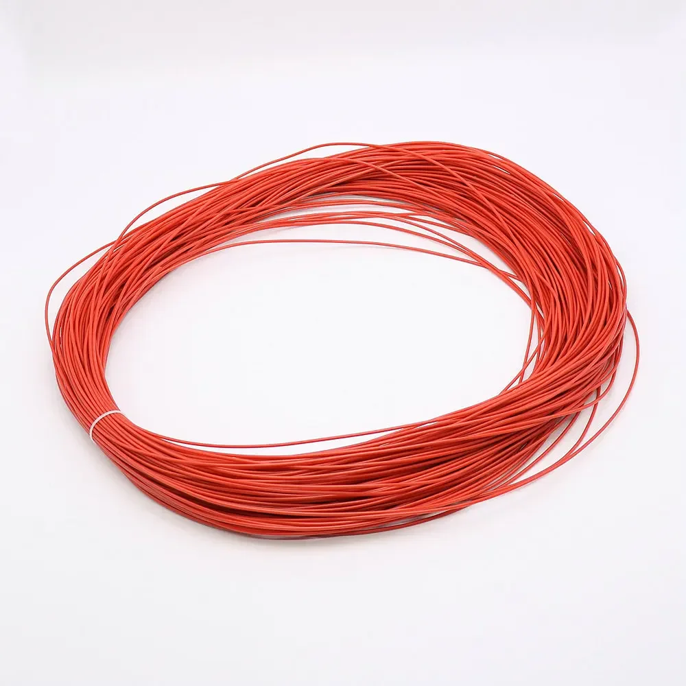 Materiale per tessitura in plastica sintetica in rattan circolare in rattan PE rosso da 2,5 mm 500G