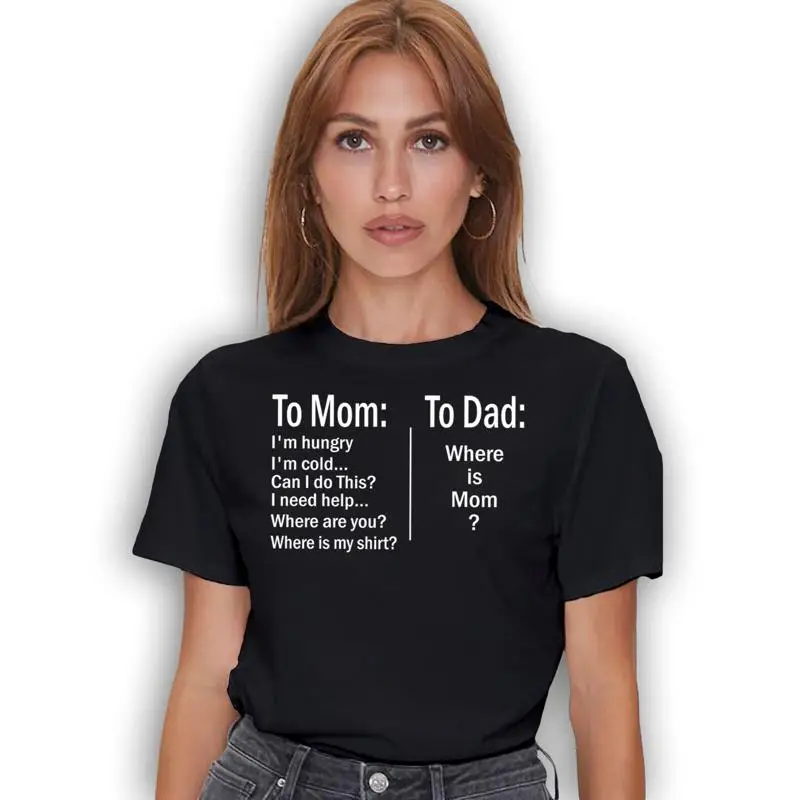 

Strong Mom Happy Mother'S Day T Shirt Funny To Dad Novelty