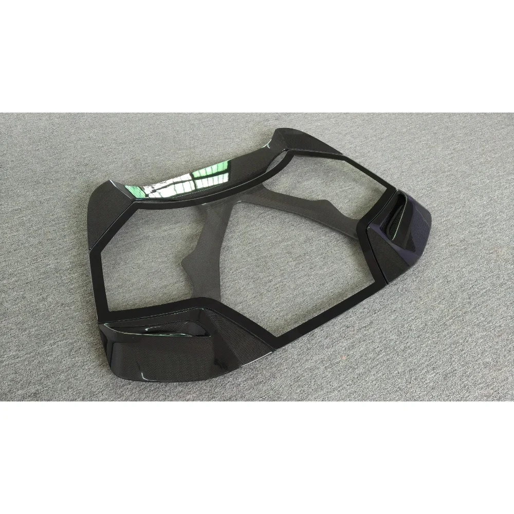 Capisto Style Dry Carbon Fiber Convertible Version Rear Hood Body Parts Modified for 488GTB