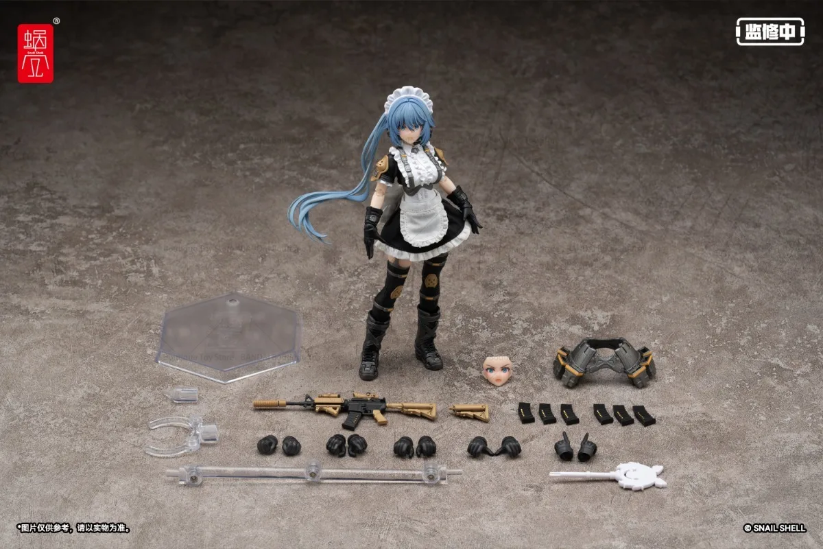 

【2025Q3】Snail Shell RA-02 1/12 Moving Eyes Tactical Maid Tokiwa Kazune Moving Doll Figure Gift