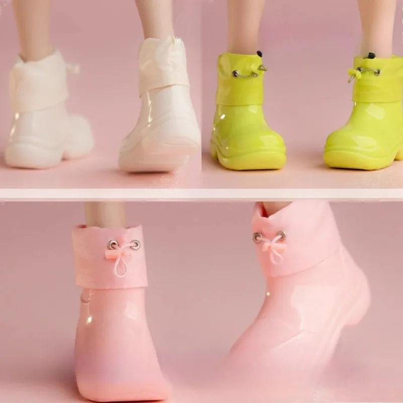 

Worldbox GS010 1/6 Scale Soldier Hollow Shoes Fashion Drawstring Gathered Opening Rain Boots Model for 12'' Action Figures Body