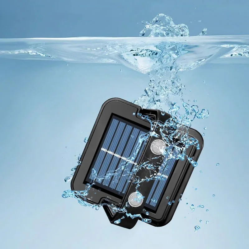 Portable Solar LED Light Handheld Rechargeable Outdoor USB for Camping Lantern Picnics Hiking Spotlight Emergencies Lightweight