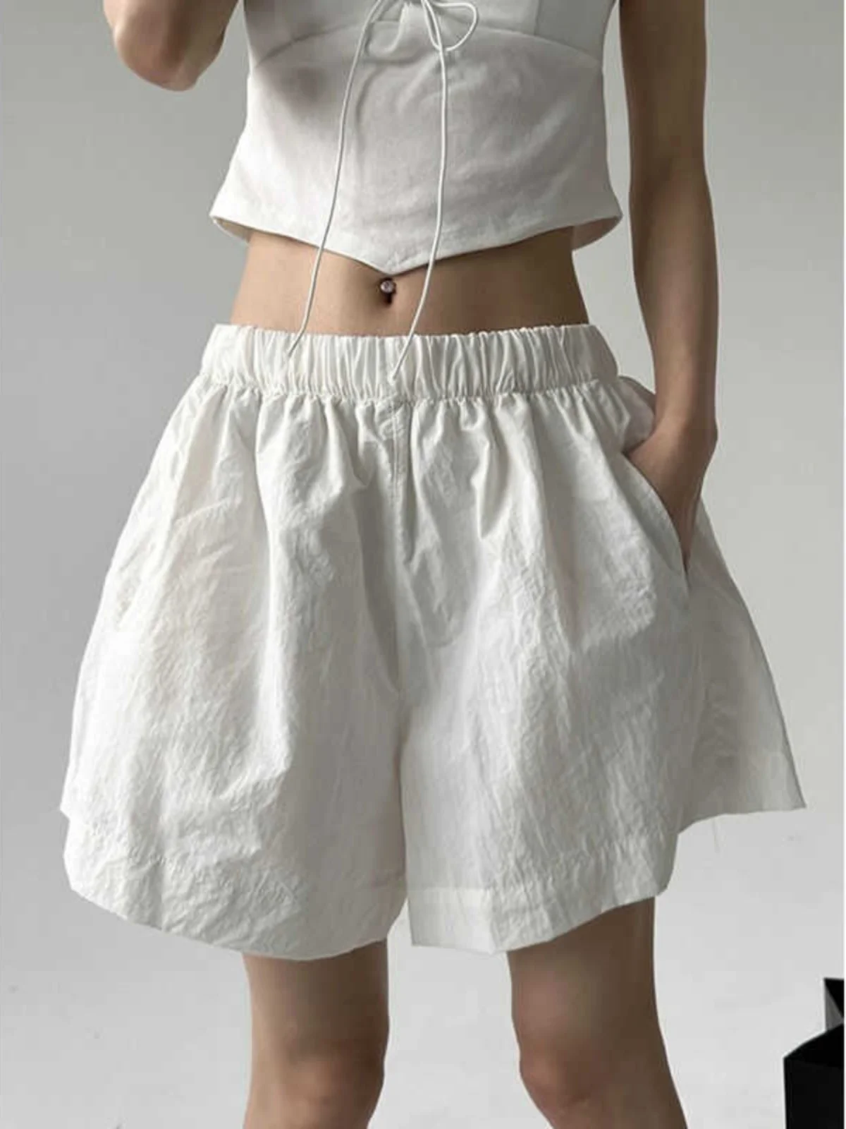 Verano 2025, ropa de trabajo informal Spor Qui Dry para mujer, pantalones cómodos adelgazantes, pantalones calientes de cintura alta, pierna ancha, para ir al trabajo