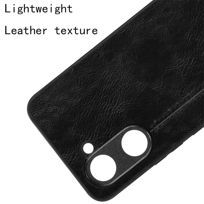 For VIVO Y03 4G Case Calfskin Soft Edge PU Leather Hard Phone Cover For VIVO Y03 4G V2332 Edition Case