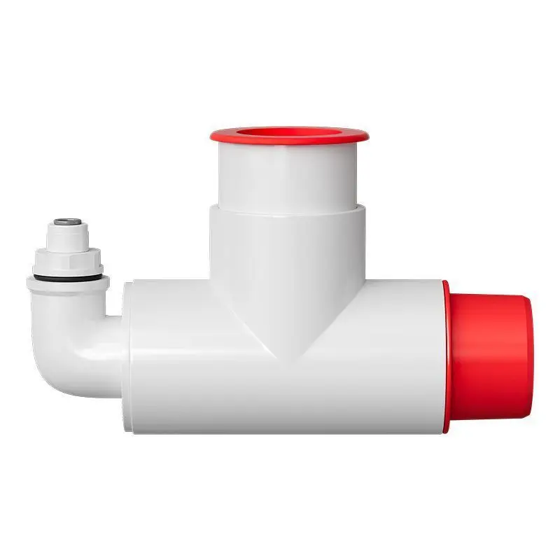 Wall drain pipe Tee kitchen sink dishwasher water purifier deodorant inclined special sewer connector