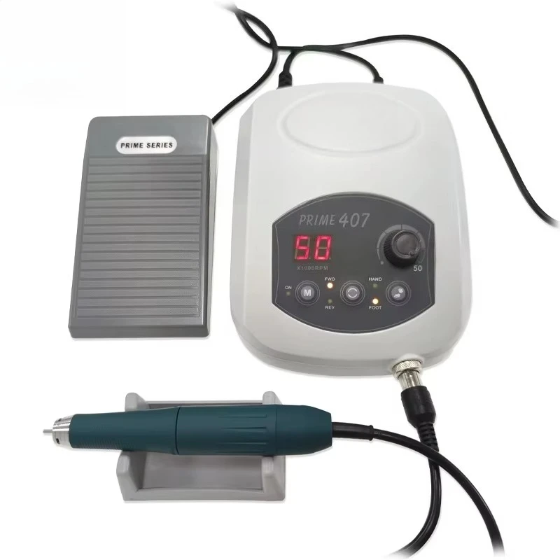 50,000 rpm High torque brushless nail polish Digital overload protection Safety and stability Performance with feet