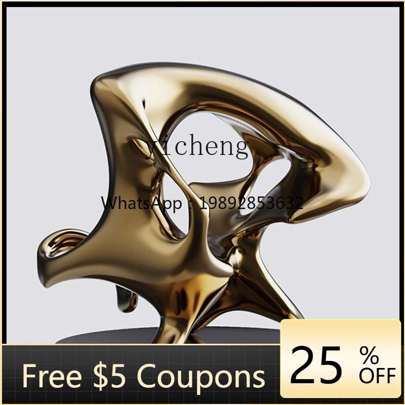 

EE Abstract Art Sculpture Ornament Soft Decoration Home Set Large Sculpture Custom Resin Sculpture