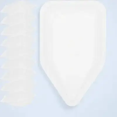 

10 pcs Plastic Weighing Boats Reusable Powder Weighting Trays Laboratory Durable Lightweight Meet Various Needs For Lab Use