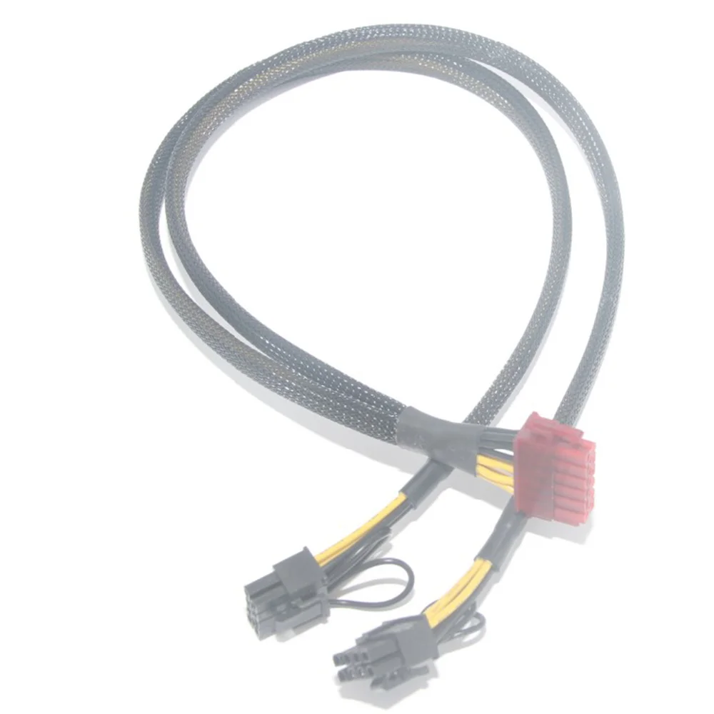 Cable de alimentación de 12 pines a PCI-E dual de 8 pines (6 + 2 pines) para fuente de alimentación Modular Enermax