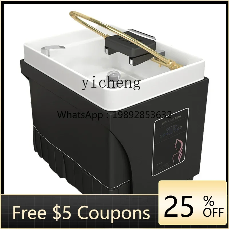 

Facial Bed Separate Shampoo Basin Matching Grafting Facial Bed Moving Head Therapy Basin