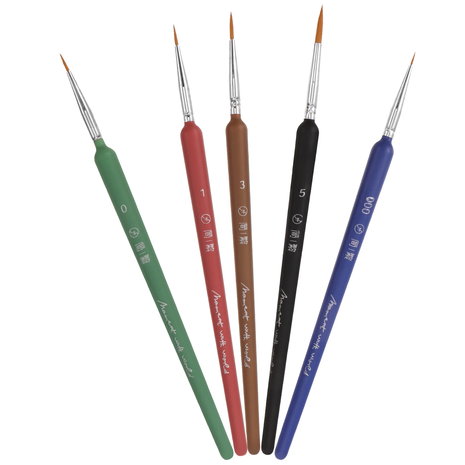 

5 Pcs Painting Brush Set Calligraphy Artist Brushes Chinese Watercolor Pen Pens for Dip Artists