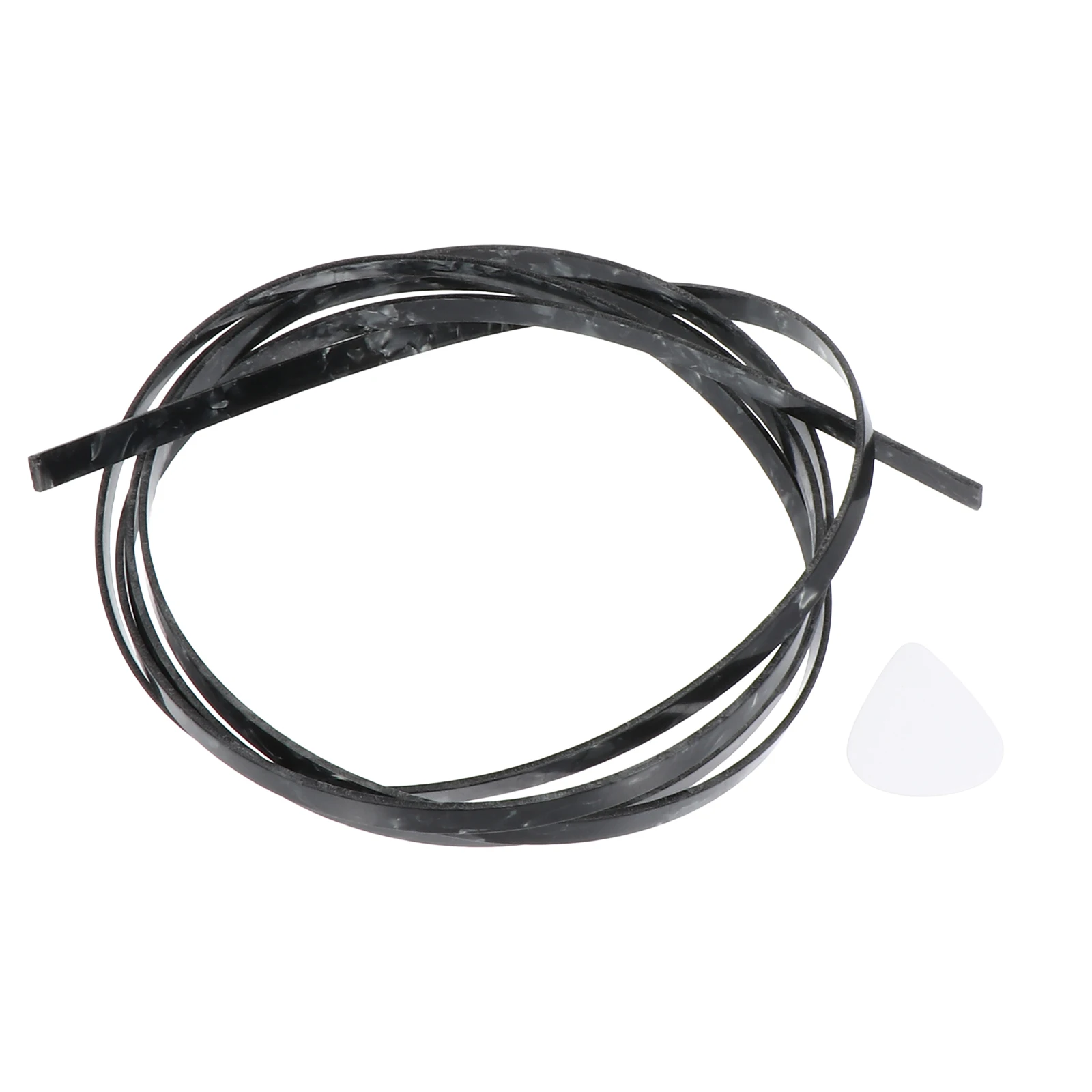 

1Pc High-Quality Plastic Guitar Binding Purfling Strip Flexible Waterproof Decorative Strip for Guitar Ukulele
