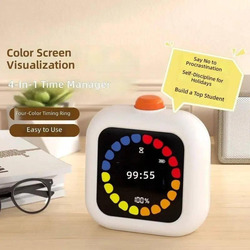 for LE110 Visual Timer Time Manager for Student Postgraduate Entrance Exam Timing Alarm Clock Self-discipline
