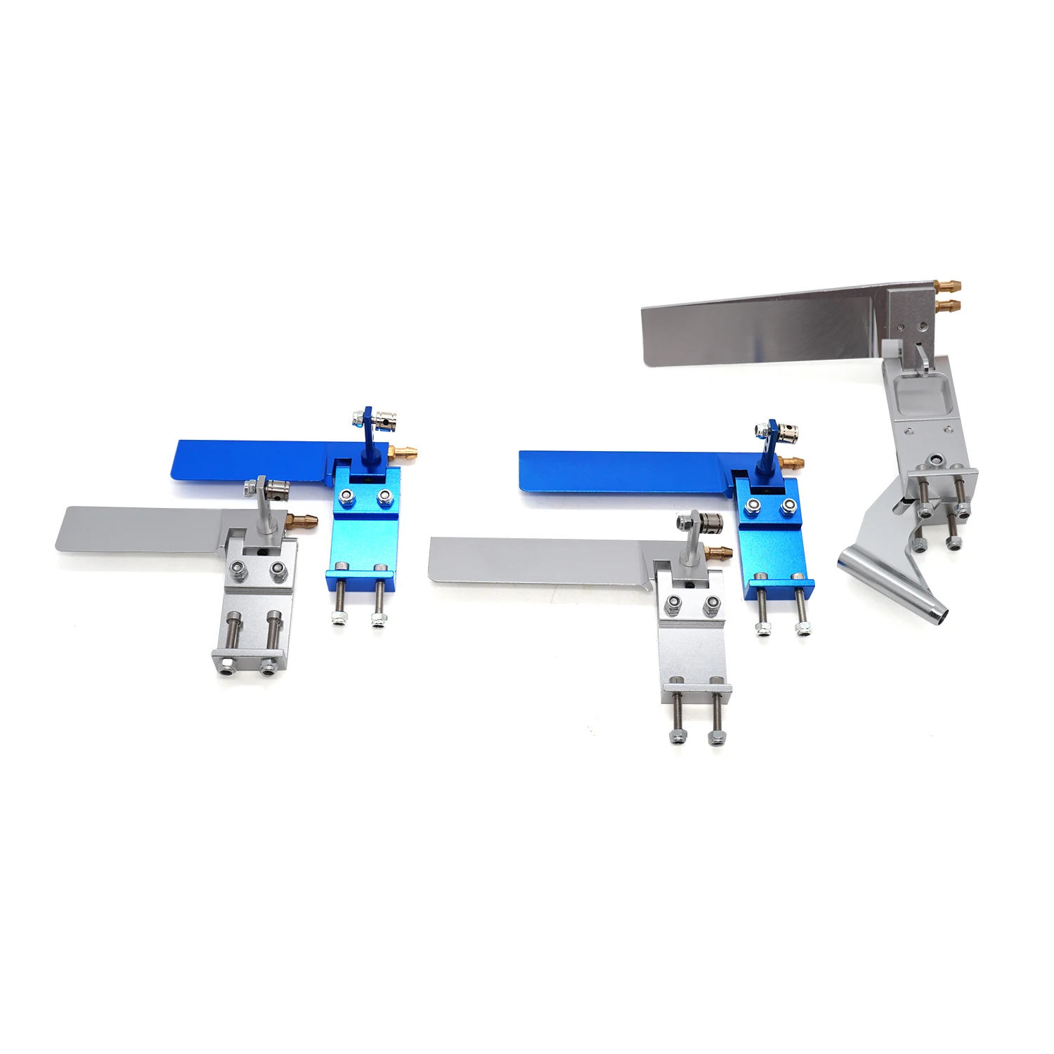 เรือแข่ง RC พร้อมใบพัดดูดน้ำ ขนาด 75 มม. 95 มม. 110 มม. ใบพัดบังคับเลี้ยวโลหะ CNC พร้อมระบบดูดน้ำหล่อเย็น