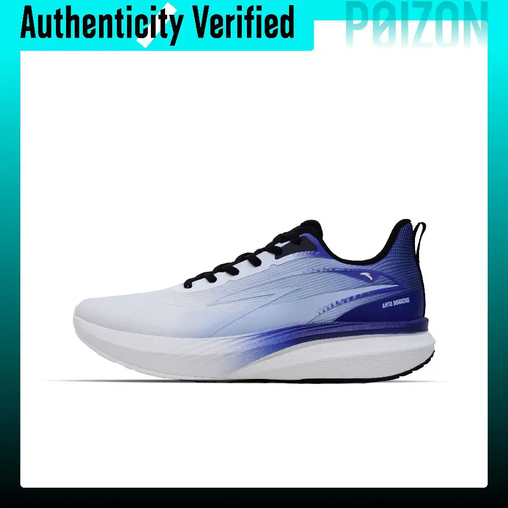 Anta Low top Casual Physical Fitness Test & Exam City Commuting Sprint Running Shoes Men's Signal Blue Dust Blue 112625522R-4