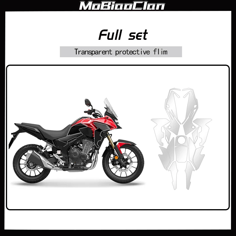 

For Honda CB500X cb500x CB 500 X Invisible Car Cover Body Transparent Sticker Fuel Tank Film Modification Accessories