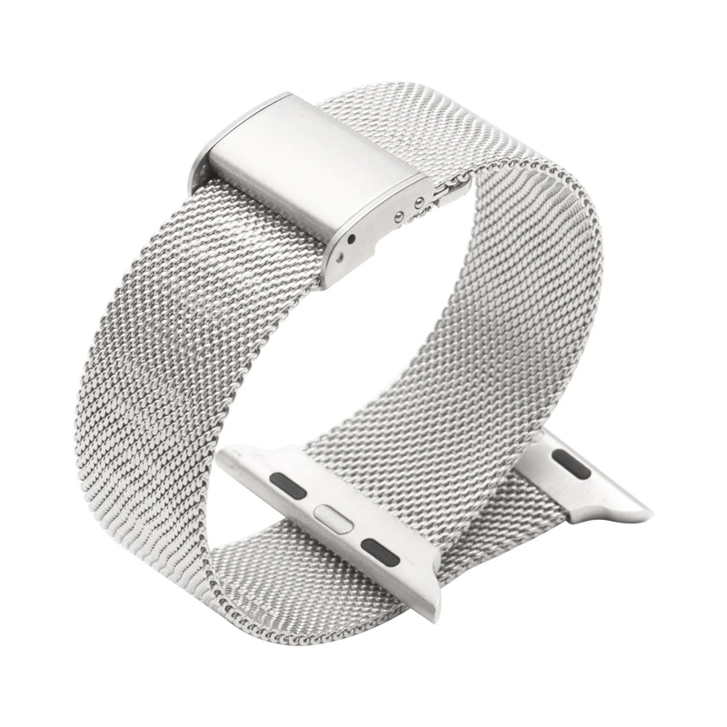 Pasek mediolański do zegarka Apple Watch 46mm 44mm 45mm 40mm 41mm 42-38mm Smukła bransoletka iwatch series 8 7 6 SE 5 4 9 10 ultra 2 49mm