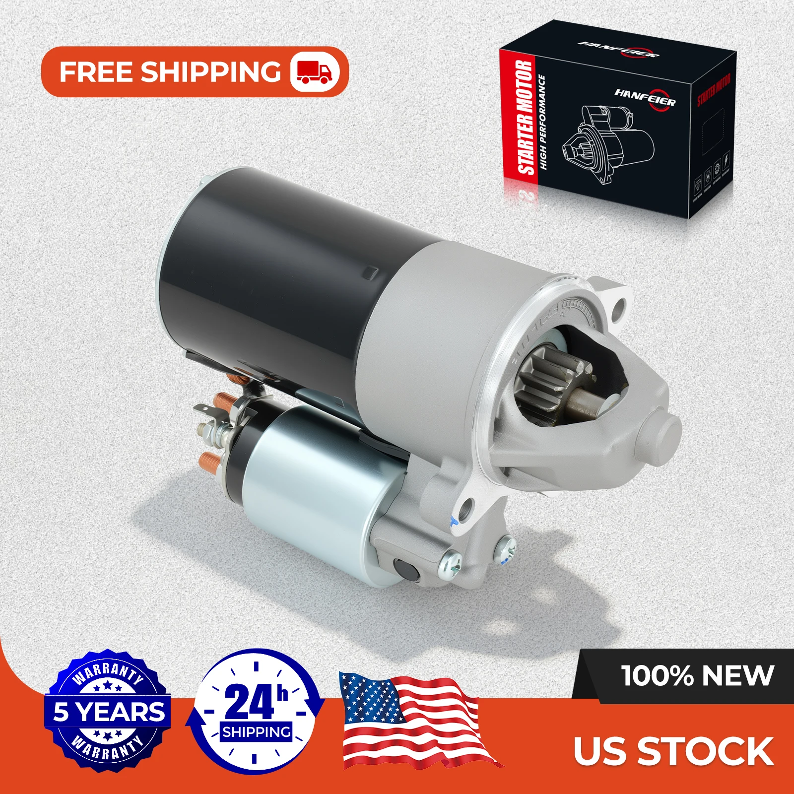 

Starter for Ford F-250 F-350 F-550 Super Duty Expedition Lincoln Mercury 3268