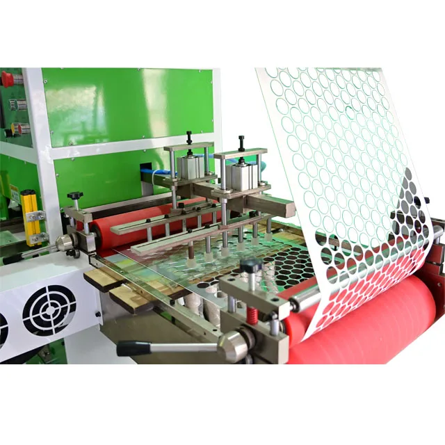 أعلى شعبية الثقيلة كوب / غطاء زجاجة التعريفي الألومنيوم / بطانة حساسة للضغط التلقائي طوقا آلة قطع القوالب #4