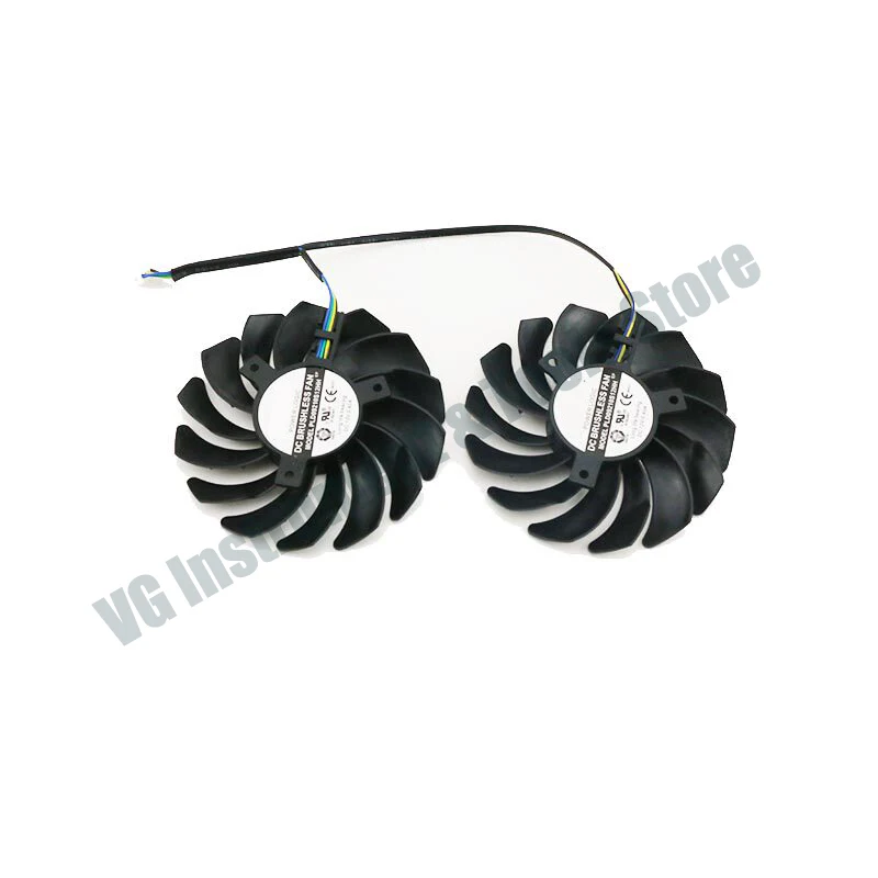 Neuer Lüfter PLD09210S12HH für MSI Radeon RX 5500 XT GAMING X Grafikkarte – Detail 4