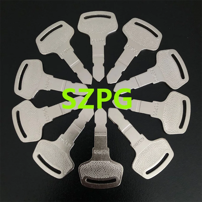 5/10/20 Pcs 63700 Ignition Key Replace For Case New Holland Kubota B Series 6C040-55432 15248-63700 Start Switch