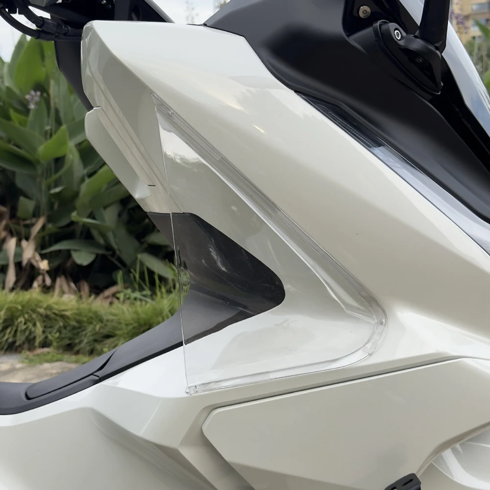 A21F-Motorcycle Side Leg Guard Protector Wind Cover Windshield For Honda PCX125 PCX160 2025 PCX PCX 125 160