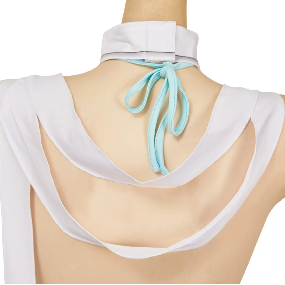 ملابس مقاتلة SF التأثيرية AKI شورت علوي للحفلات التنكرية للنساء أزياء الهالوين أزياء كرنفال الزي