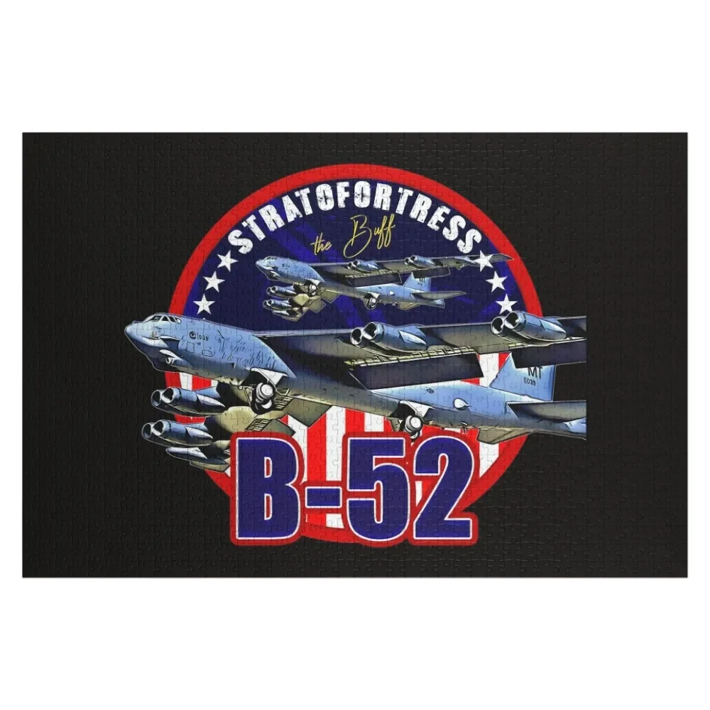 

B-52 Stratofortress U.S. long-range heavy bomber Jigsaw Puzzle Iq Personalised Toys Personalised Jigsaw Puzzle