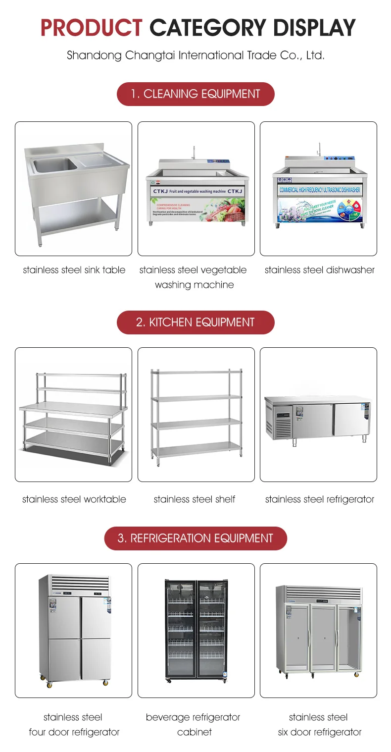 Factory Wholesale Stainless Steel Worktable Refrigerator Direct Cooling Under Counter Chiller With Digital Temperature Control