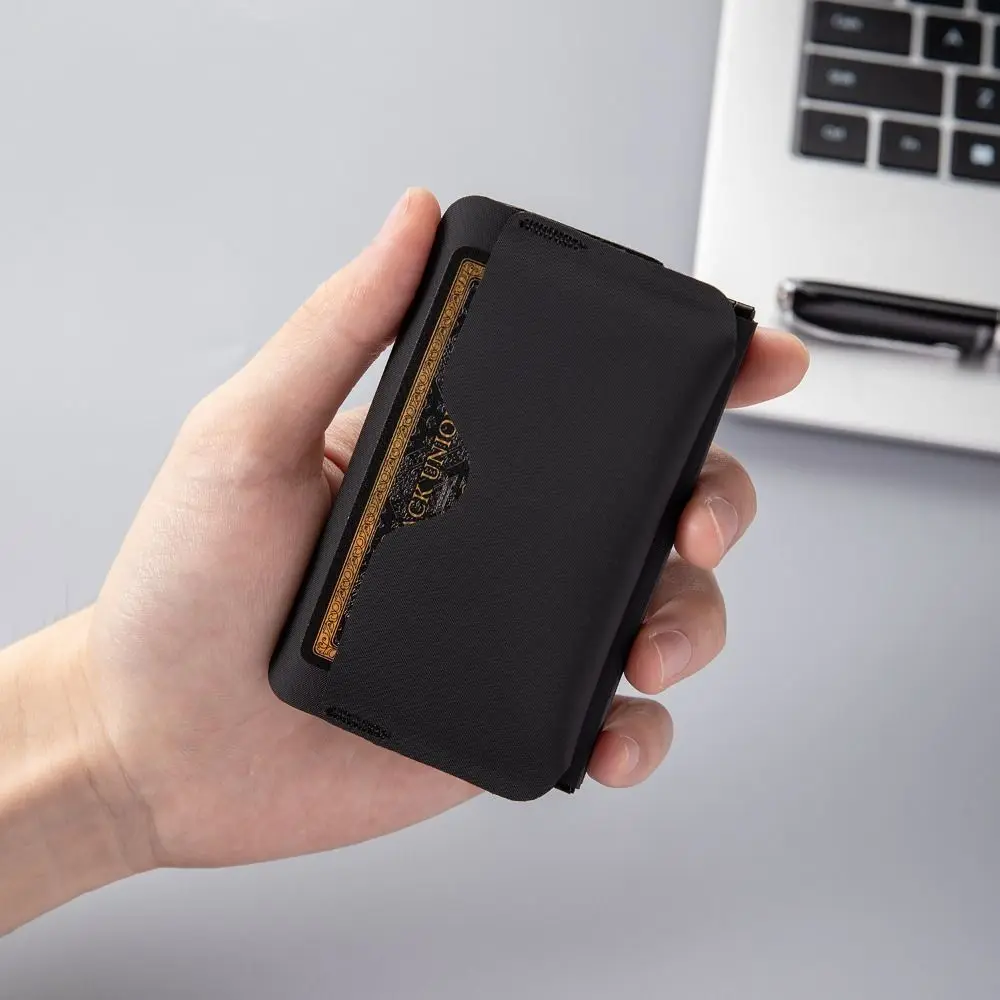 Ultra-Light Mini Folding Wallet Portable Multi Slot ID Business Card Holder Compact Design Multifunctional EDC Pouch