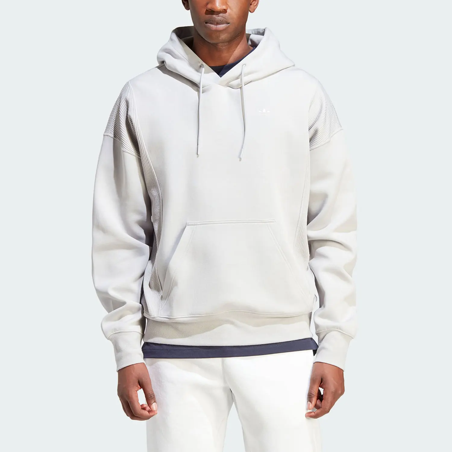 

Adidas genuine clover men's minimalist sports and casual hooded sweatshirt IL5184