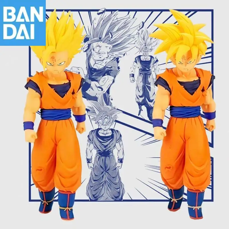 

In Stock Bandai Dragon Ball Z Solid Edge Works-THE GO OUT 12 Super Saiyan1-2 Son Gohan PVC Anime Action Figures Model Toys Gifts