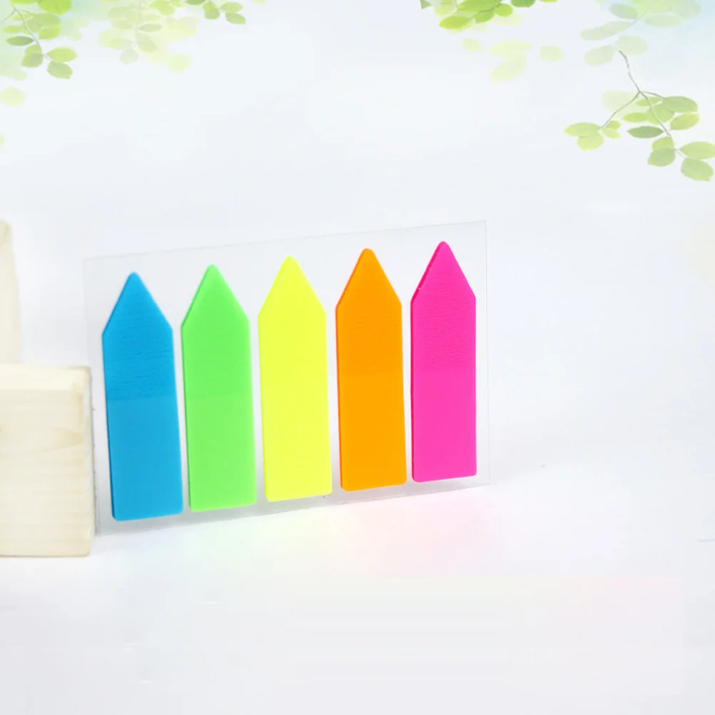 10pcs Bookmarks Index Tabs Paper Memo Notes Sticky Label Pads For School Office Supplies Reading Organizing Color Coding