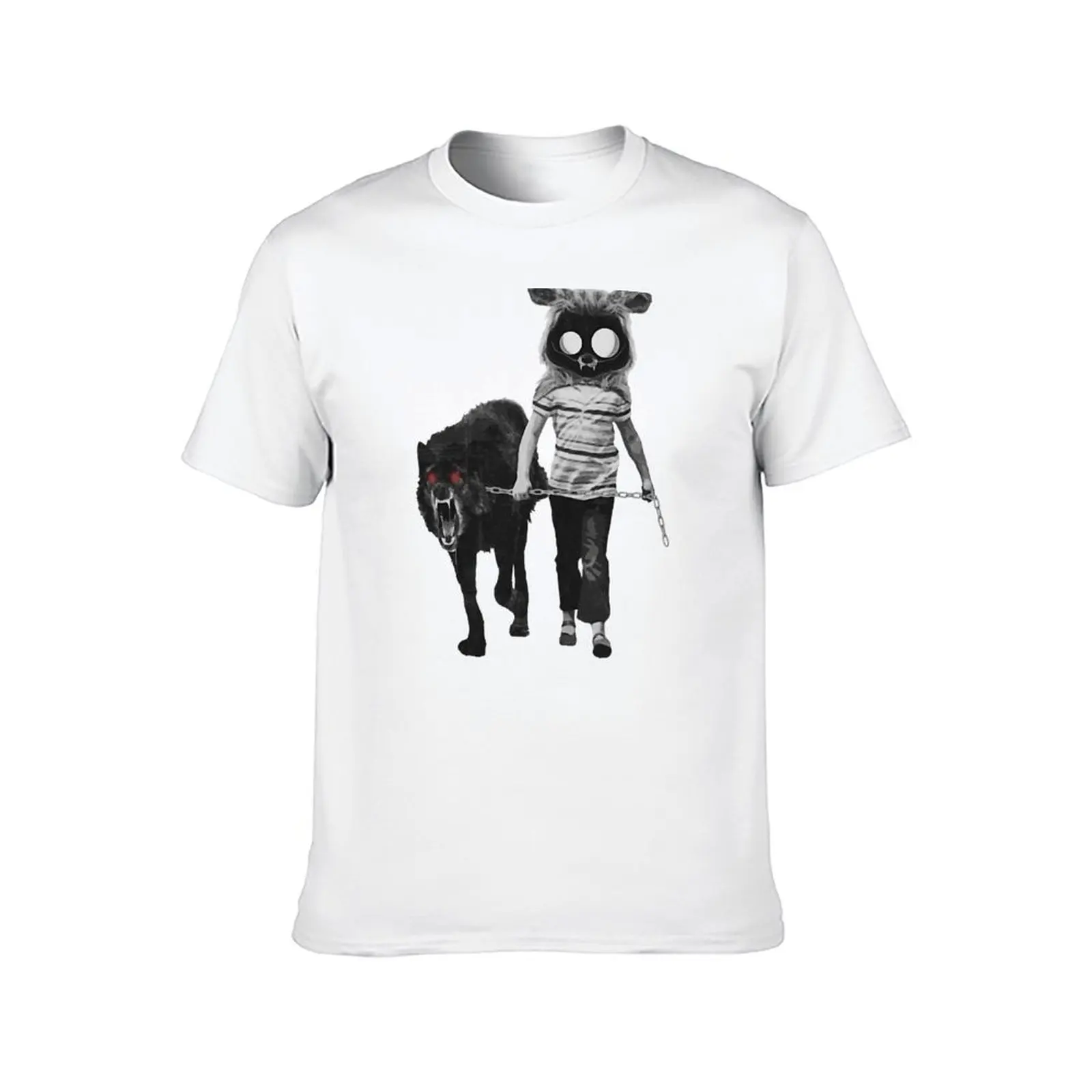 out for a walk (black and white) T-Shirt baggy shirts croswit shirt man mens t shirts pack