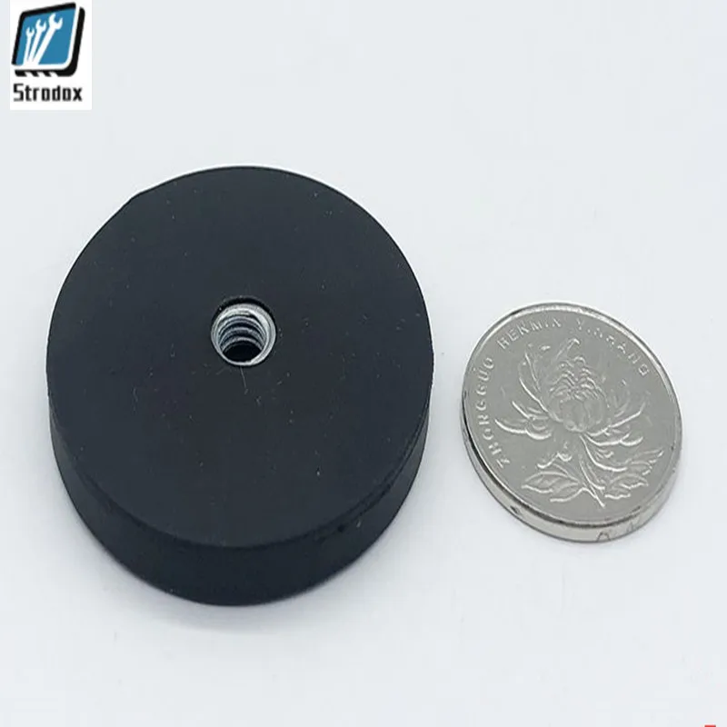 

Strong Magnet D88 Inner Threaded Hole M10 Roof Bag Plastic Suction Cup Bottom Billboard Car Environmental Protection