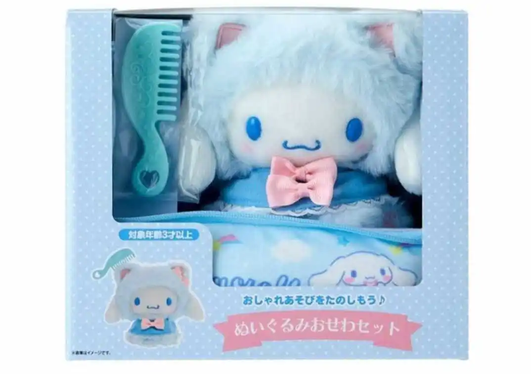 In Stock Sanrio Hellokitty Melody Cinnamoroll Action Figure Package Combination Set Children Toys Holiday Gift